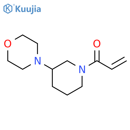 1-[3-(4-Morpholinyl)-1-piperidinyl]-2-propen-1-one structure