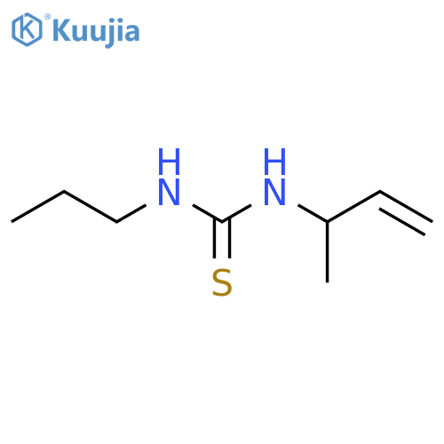 3-(But-3-en-2-yl)-1-propylthiourea structure
