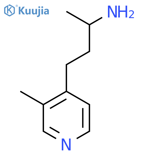 4-(3-Methylpyridin-4-yl)butan-2-amine structure