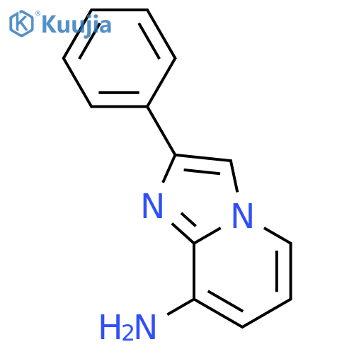 2-phenyl-Imidazo[1,2-a]pyridin-8-amine structure