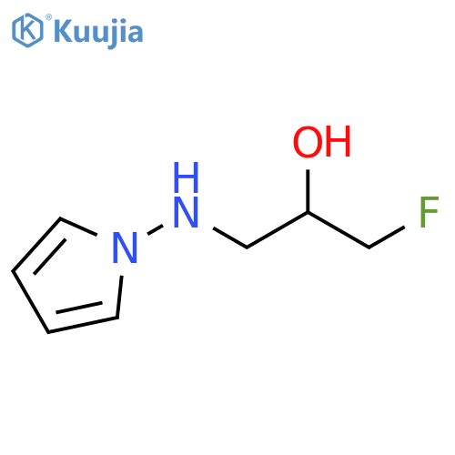 2-Propanol, 1-fluoro-3-(1H-pyrrol-1-ylamino)- structure