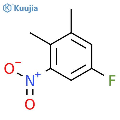 5-Fluoro-1,2-dimethyl-3-nitro-benzene structure
