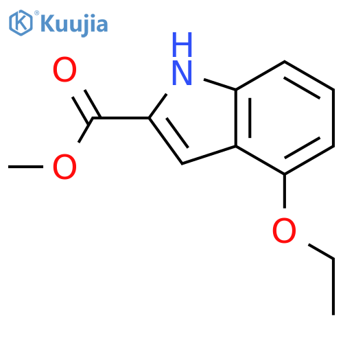 methyl 4-ethoxy-1H-indole-2-carboxylate structure