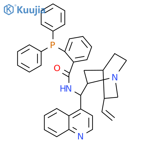 N-(9R)-Cinchonan-9-yl-2-(diphenylphosphino)benzamide structure