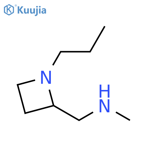 2-Azetidinemethanamine, N-methyl-N-propyl- structure