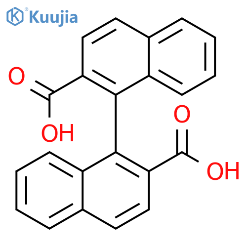 (S)-1,1'-Binaphthyl-2,2'-Dicarboxylic Acid structure