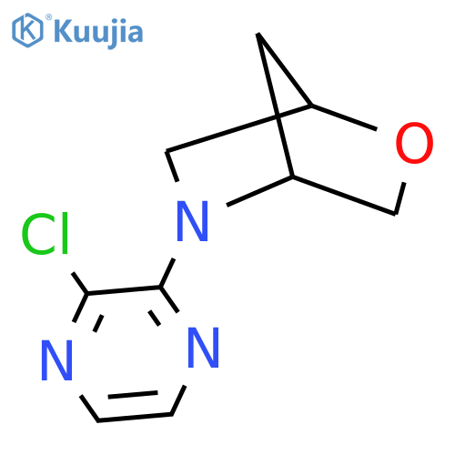 5-(3-Chloropyrazin-2-yl)-2-oxa-5-azabicyclo[2.2.1]heptane structure