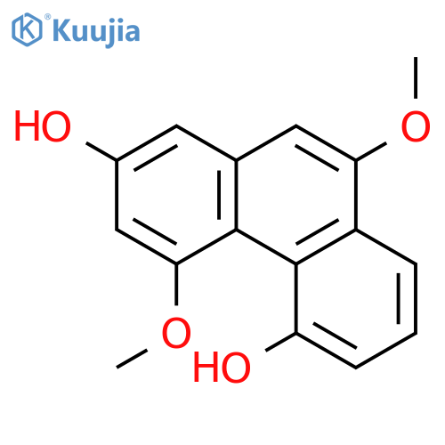 2,5-Phenanthrenediol, 4,9-dimethoxy- structure