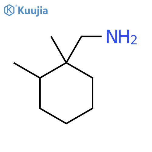 (1,2-Dimethylcyclohexyl)methanamine structure