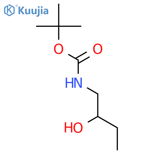 Carbamic acid,[(2R)-2-hydroxybutyl]-, 1,1-dimethylethyl ester (9CI) structure
