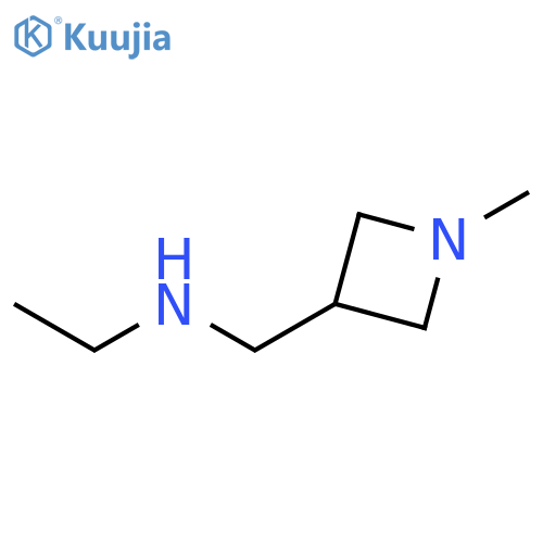 3-Azetidinemethanamine, N-ethyl-1-methyl- structure