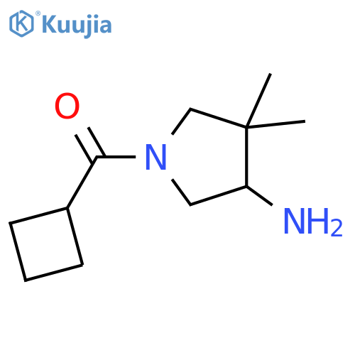 Methanone, (4-amino-3,3-dimethyl-1-pyrrolidinyl)cyclobutyl- structure