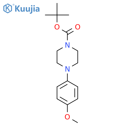 tert-Butyl 4-(4-Methoxyphenyl)piperazine-1-carboxylate structure