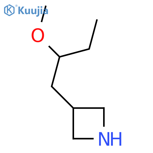 3-(2-Methoxybutyl)azetidine structure