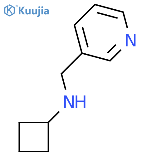 N-(Pyridin-3-ylmethyl)cyclobutanamine structure