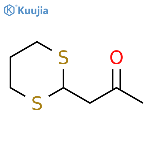 2-Propanone, 1-(1,3-dithian-2-yl)- structure