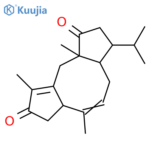 2,7-Fusicoccadiene-4,12-dione structure