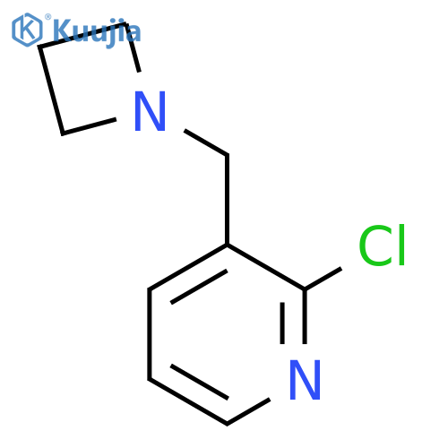 3-[(Azetidin-1-yl)methyl]-2-chloropyridine structure