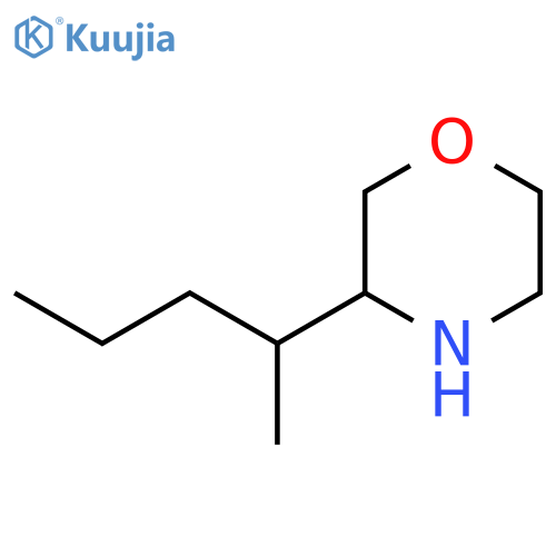 3-(Pentan-2-yl)morpholine structure