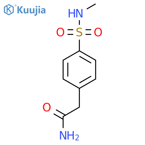 2-[4-(Methylsulfamoyl)phenyl]acetamide structure