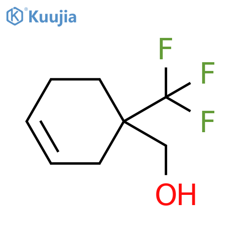 3-Cyclohexene-1-methanol, 1-(trifluoromethyl)- structure
