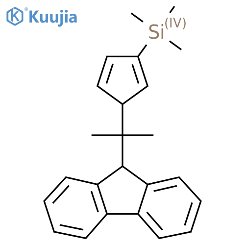 2-(3-Trimethylsilylcyclopentadienyl)-2-(fluoren-9-yl)propane structure