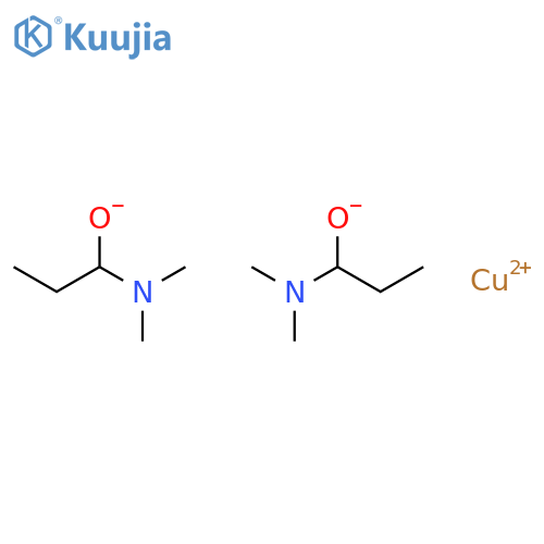 Copper;1-(dimethylamino)propan-2-olate structure