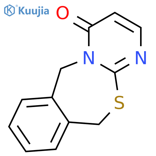 4H-Pyrimido[2,1-c][2,4]benzothiazepin-4-one, 6,11-dihydro- structure