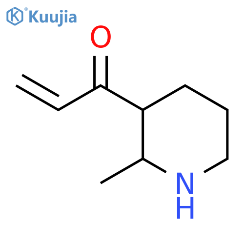 2-Propen-1-one, 1-(2-methyl-3-piperidinyl)- structure