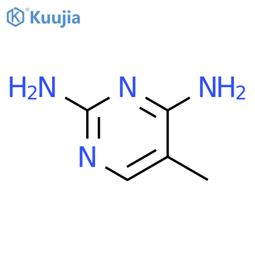 2,4-Pyrimidinediamine,5-methyl- structure