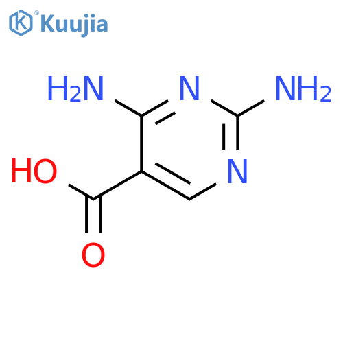 2,4-Diaminopyrimidine-5-carboxylic acid structure