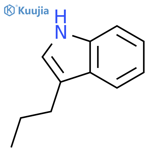 1H-INDOLE, 3-PROPYL- structure