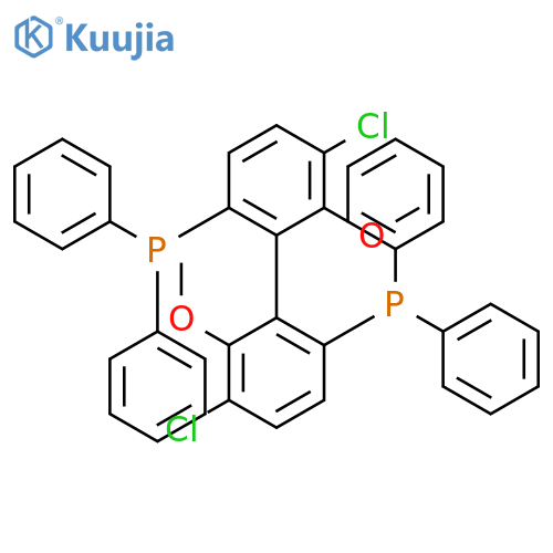 Phosphine,[(1S)-5,5'-dichloro-6,6'-dimethoxy[1,1'-biphenyl]-2,2'-diyl]bis[diphenyl- structure