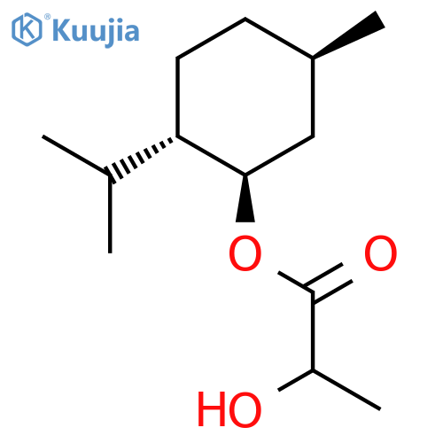 L-Menthyl lactate structure