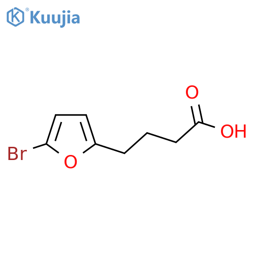4-(5-Bromofuran-2-yl)butanoic acid structure
