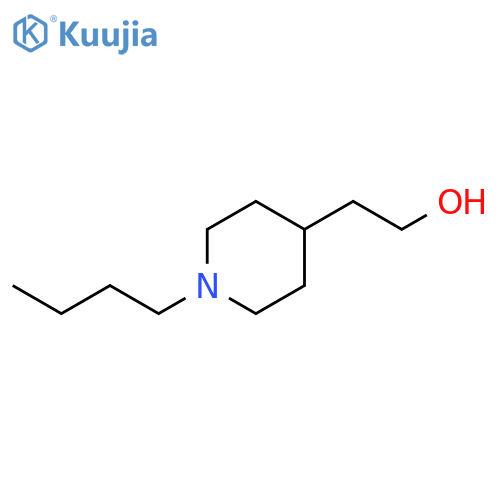 2-(1-butylpiperidin-4-yl)ethan-1-ol structure