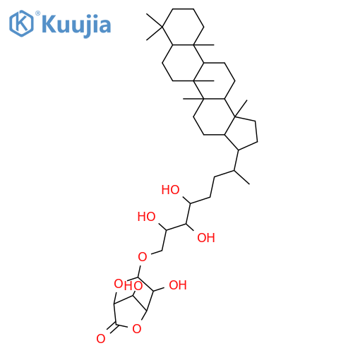 32,33,34,35-Bacteriohopanetetrol; (17β,21βH,22R,32ξ,33ξ,34ξ)-form, 35-O-(3,6-Anhydro-β-D-galacturonopyranoside) structure