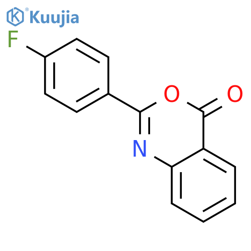 2-(4-Fluorophenyl)-4h-3,1-benzoxazin-4-one structure