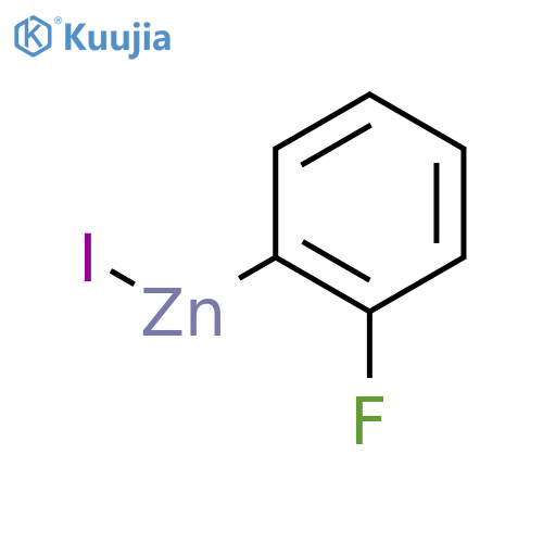 Zinc,(2-fluorophenyl)iodo- structure