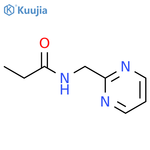 Propanamide, N-(2-pyrimidinylmethyl)- structure