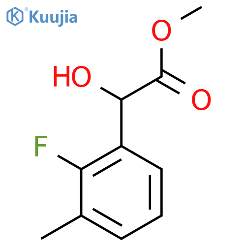 Methyl 2-(2-fluoro-3-methylphenyl)-2-hydroxyacetate structure