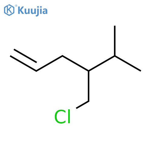4-(Chloromethyl)-5-methylhex-1-ene structure