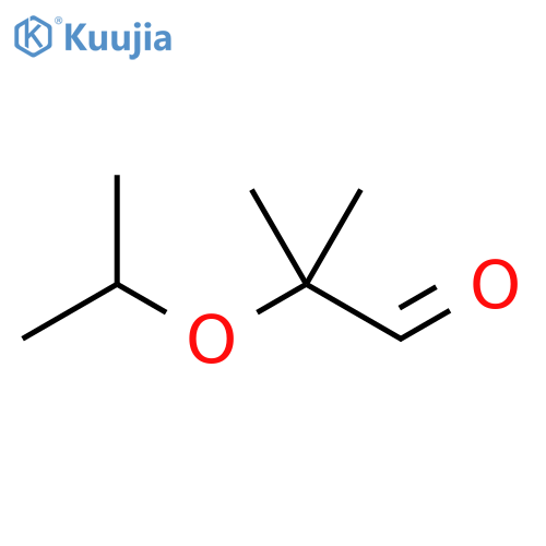 2-methyl-2-(propan-2-yloxy)propanal structure