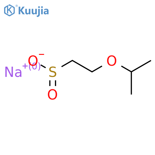 Sodium 2-(propan-2-yloxy)ethane-1-sulfinate structure