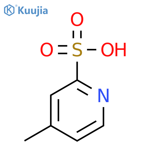 2-Pyridinesulfonicacid, 4-methyl- structure