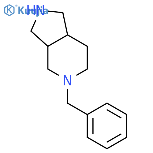 5-benzyl-octahydro-1H-pyrrolo[3,4-c]pyridine structure