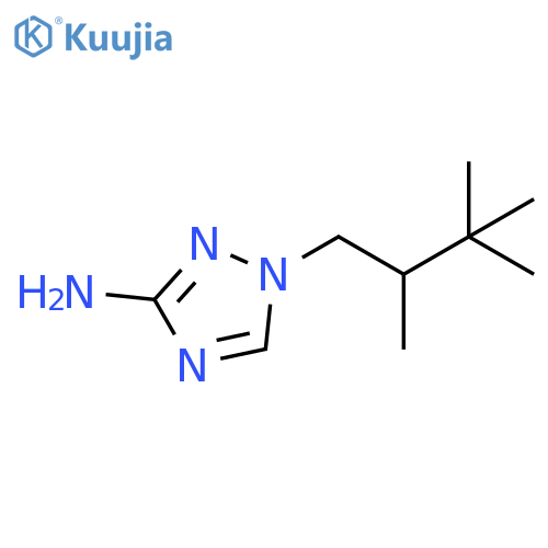 1-(2,3,3-Trimethylbutyl)-1,2,4-triazol-3-amine structure