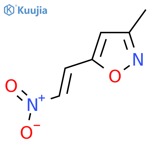 3-methyl-5-(2-nitroethenyl)-1,2-oxazole structure