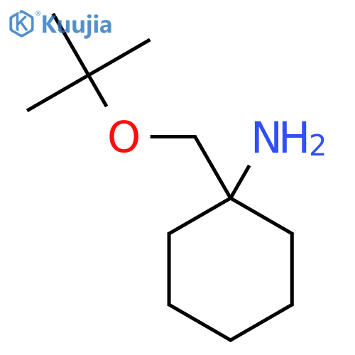 1-[(Tert-butoxy)methyl]cyclohexan-1-amine structure