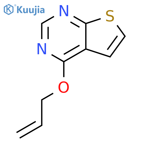 4-(prop-2-en-1-yloxy)thieno[2,3-d]pyrimidine structure